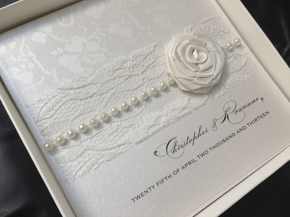 Luxury Handmade Wedding Cards